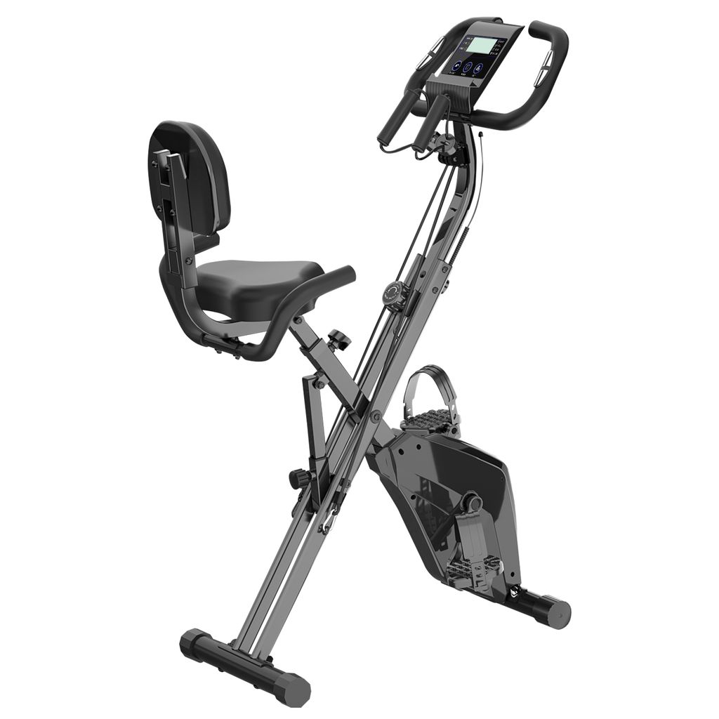 Heimtrainer Fahrrad Klappbar für Zuhause - BIGZZIA 4-in-1 Produktbild 