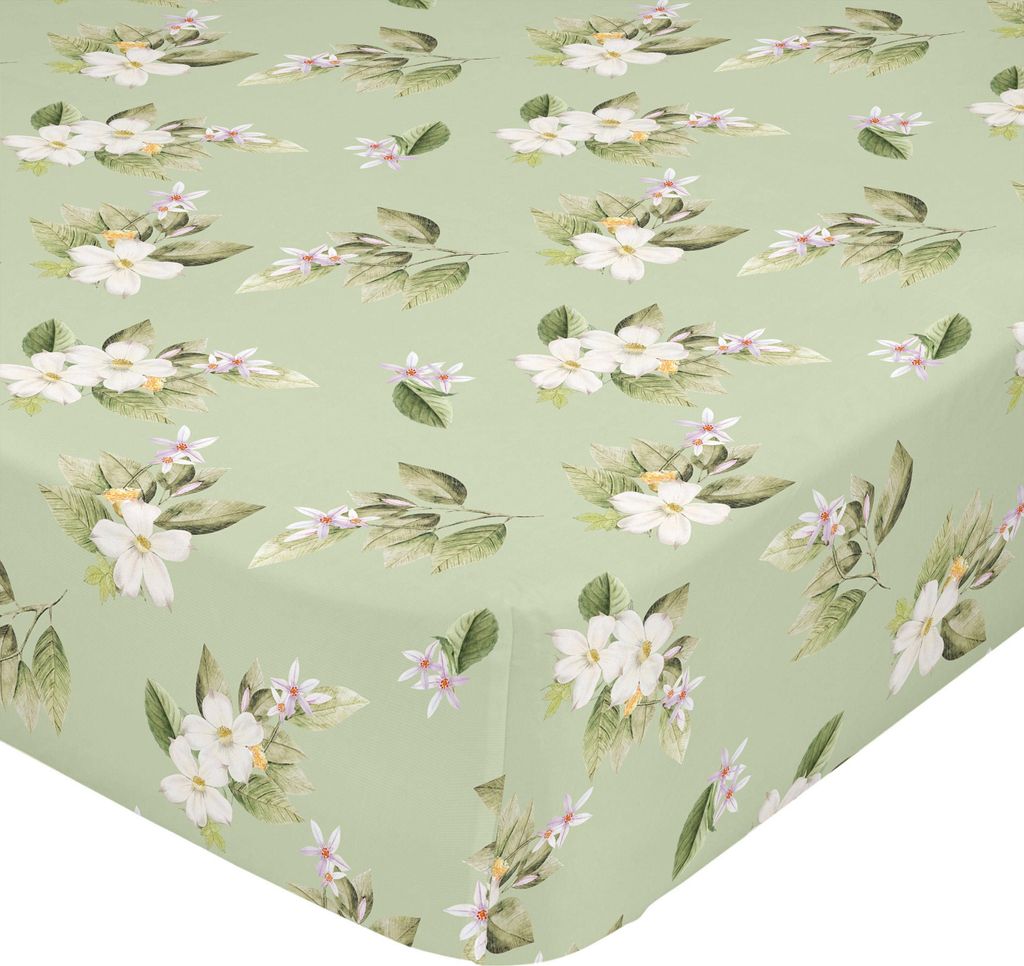 Azahara Spannbettlaken 200x200x32 cm (Bett 200) 100% Baumwolle Hergestellt in Europa