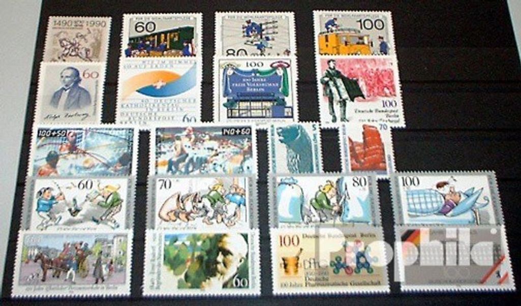 Briefmarken Berlin (West) 1990 1990 postfrisch