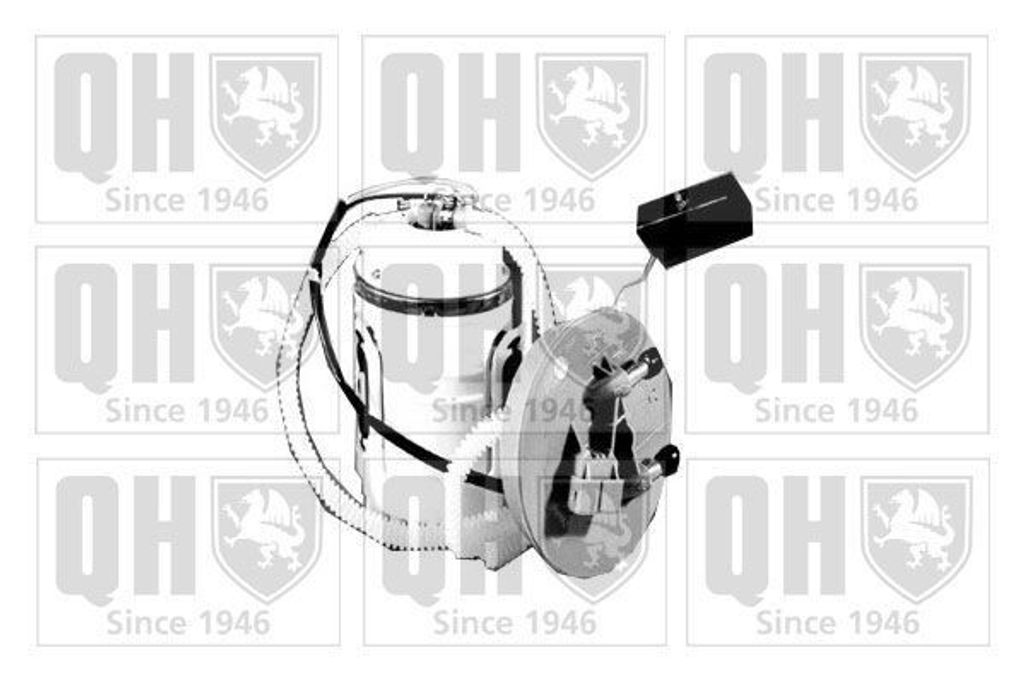 QUINTON HAZELL Benzinpumpe QFP693 im Kraftstoffbehälter für VW Transporter IV Bus (70B, 70C, 7DB, 7DK, 70J, 70K, 7DC, 7DJ) elektrisch