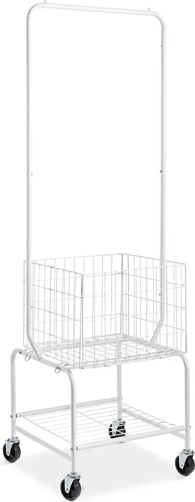 Panier à Linge avec Penderie pour Organisation de Buanderie et Dressing