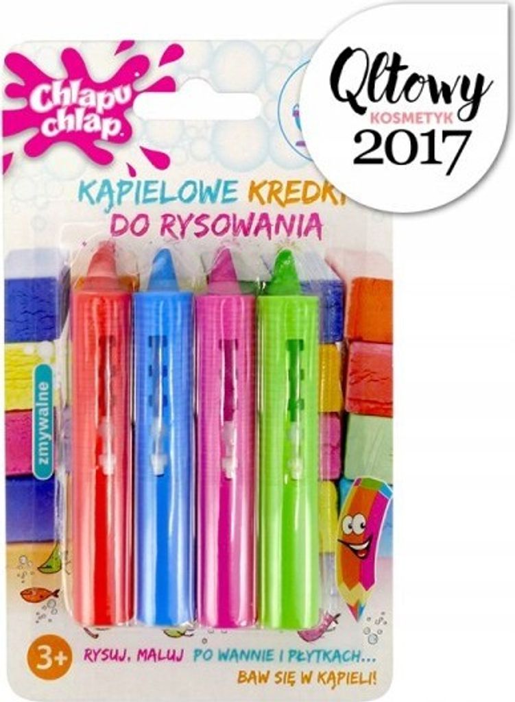 Chlapu Chlap Kredki do kąpieli