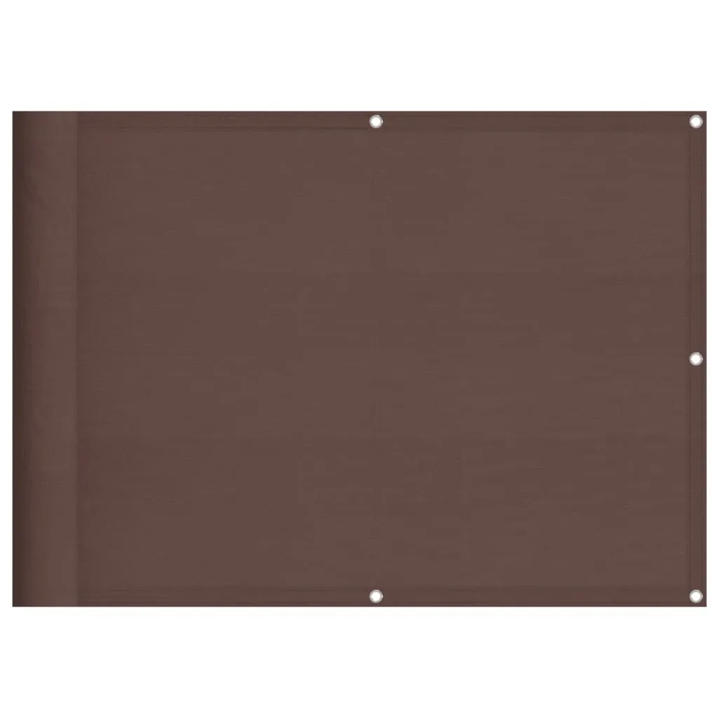 Frangivista Balcone vidaXL Marrone 75x800 cm | Privacy e Resistenza UV