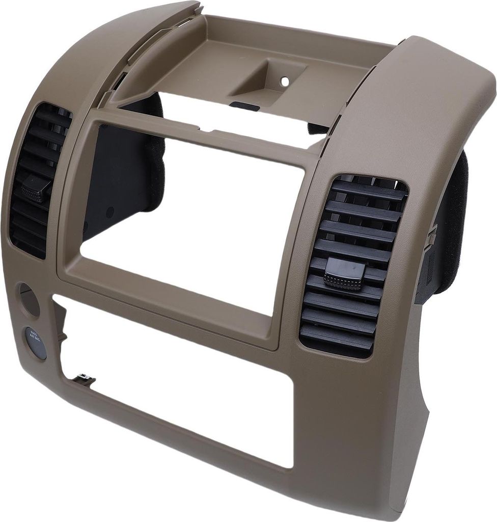 Ersatz-Instrumententafel-Einfassung der mittleren Armaturenbrettkonsole für Frontier 2005–2020, Braun, 68259-ZP16A
