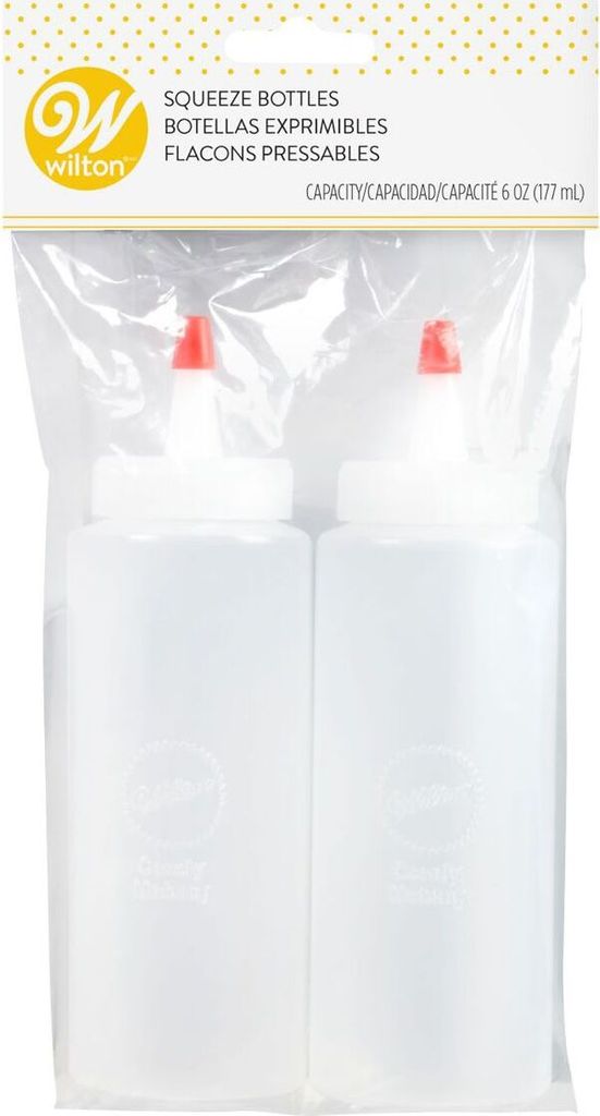 Wilton Mini Kunststoffflaschen (Melting Bottles) 2 Stück
