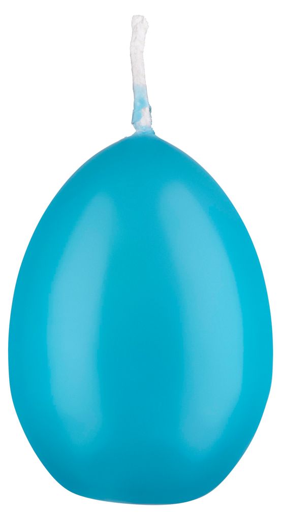 Maxi Eikerzen, Straußenei Ocean Blau, 140 x Ø 100 mm, 6 Stück