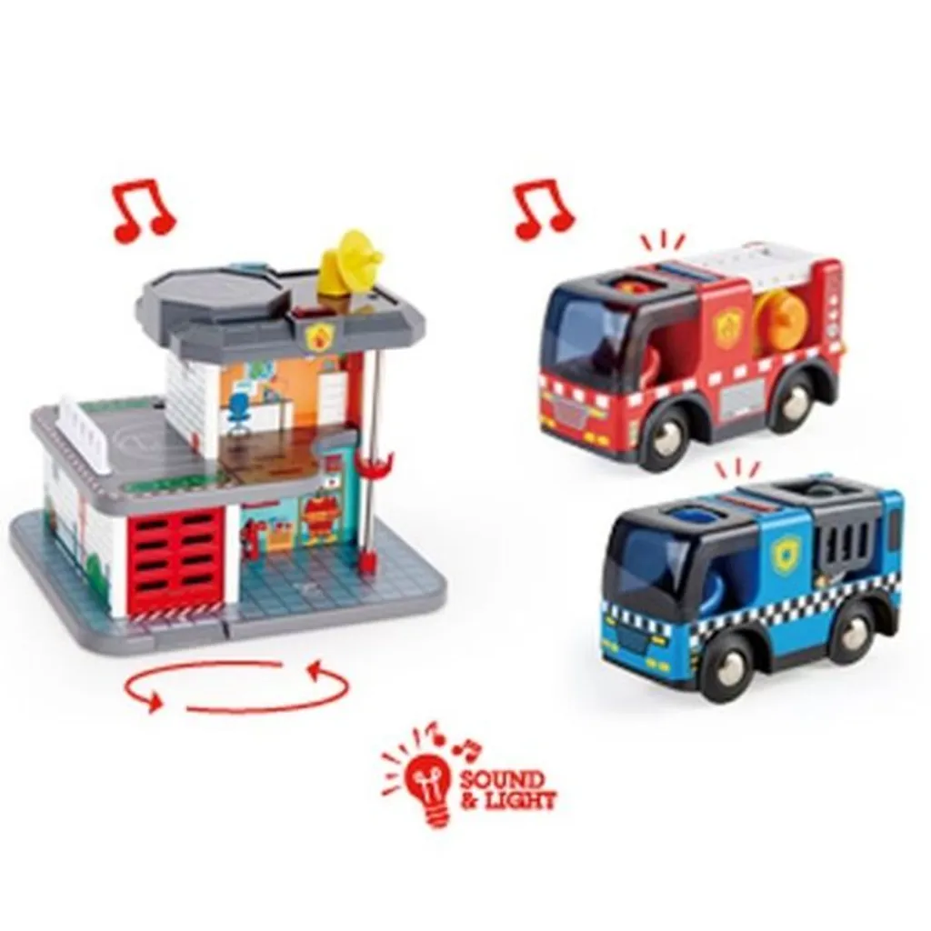 Hape E3736 : Un centre de secours robuste pour des heures de jeu calme - 5