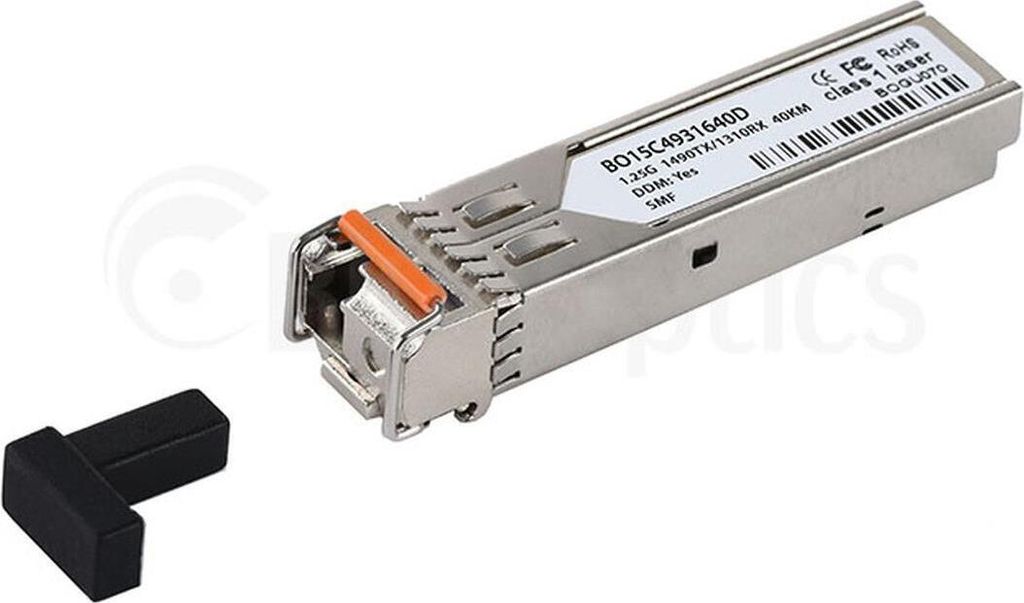 BlueOptics SPL-43-GB-BD-CDFM-BO, Faseroptik, 1250 Mbit/s, SFP, BX-D, 40000 m, 1490 nm