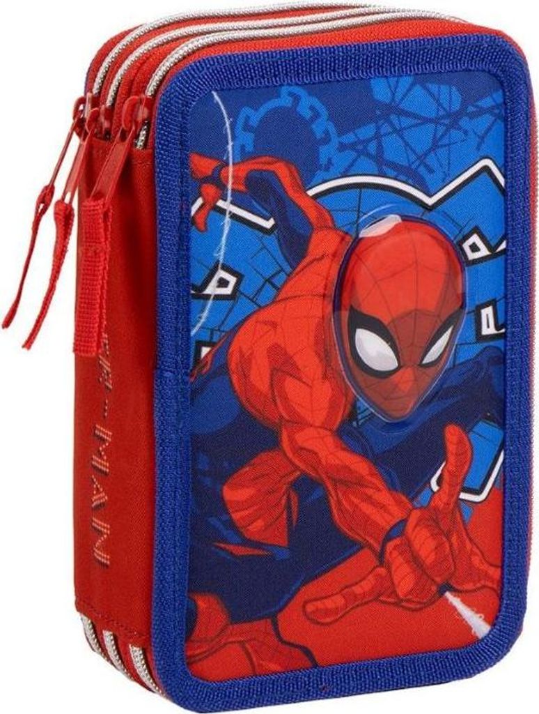 Piórnik potrójny Marvel Spiderman CERD - oficjalny produkt Immagine del prodotto 