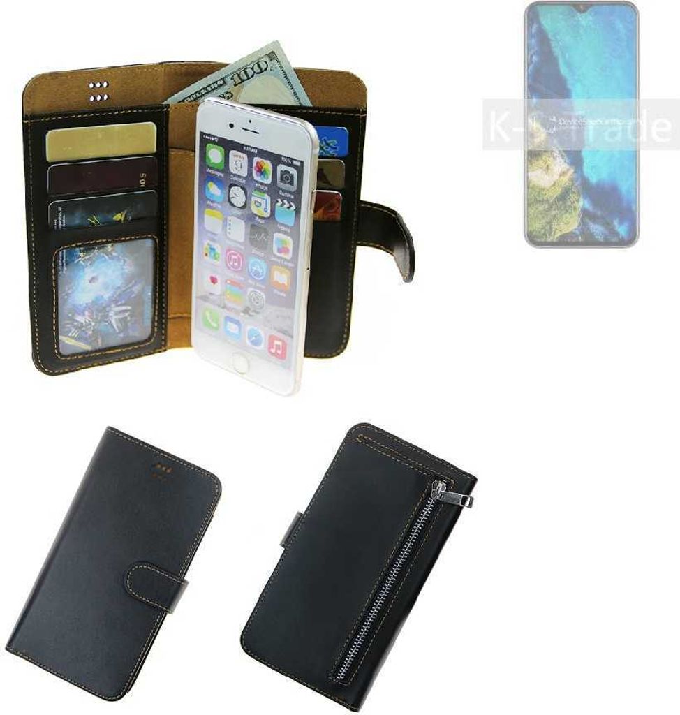 K-S-Trade Schutz Hülle kompatibel mit Cubot P30 Klapphülle Case Phone cover Slim Handytasche Handy Hülle schwarz aus Kunstleder (1 Stk)
