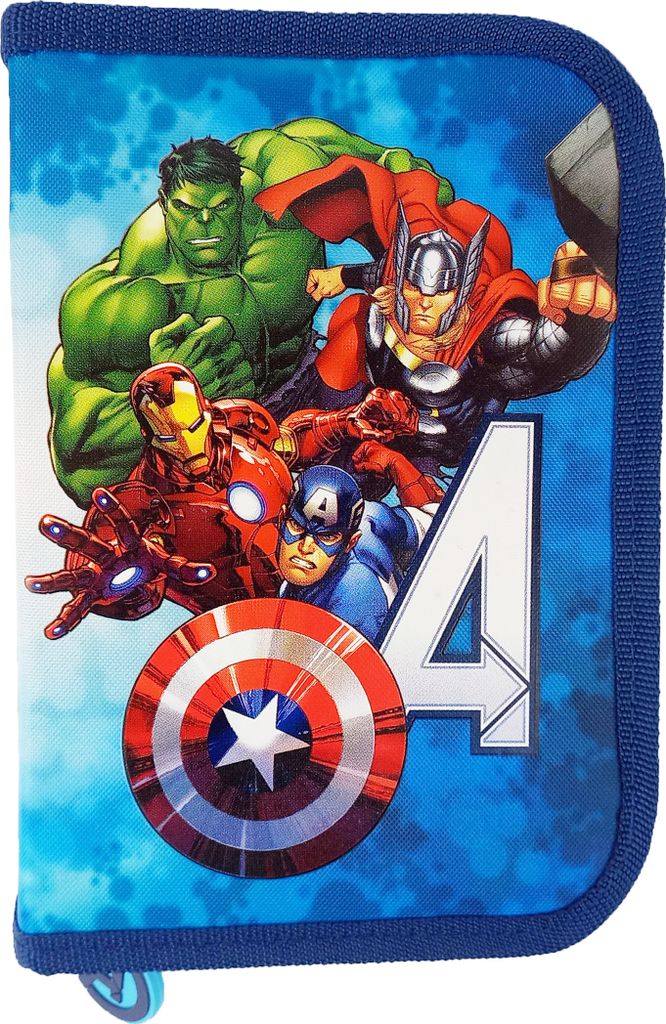 Feder-Mäppchen Kinder Avengers Jungen Federmappe Etui Hulk Produktbild 
