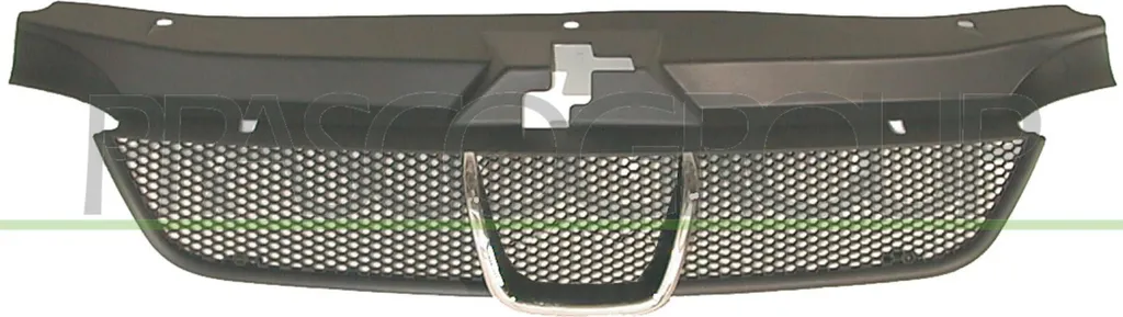 Calandre Centrale de Pare-chocs pour Peugeot 406 Berline et Break Noir