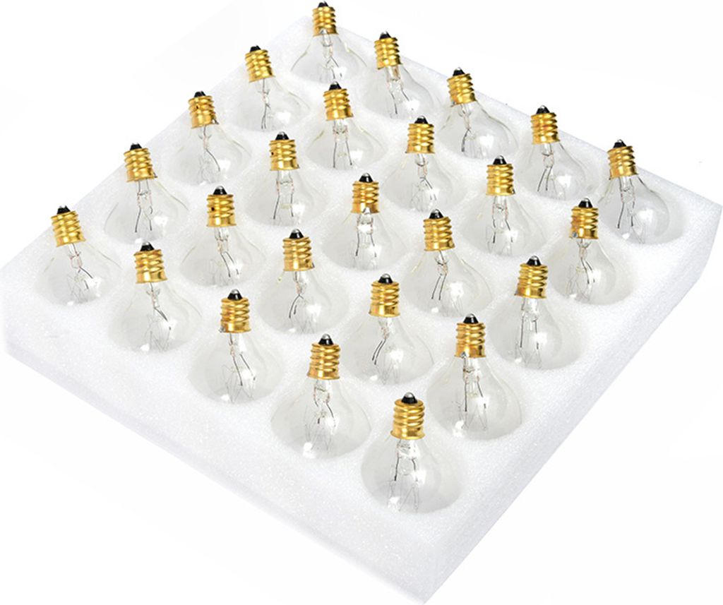 G40 náhradní žárovky 25 kusů, G40 Globe Tungsten žárovka, Obrázek produktu 9