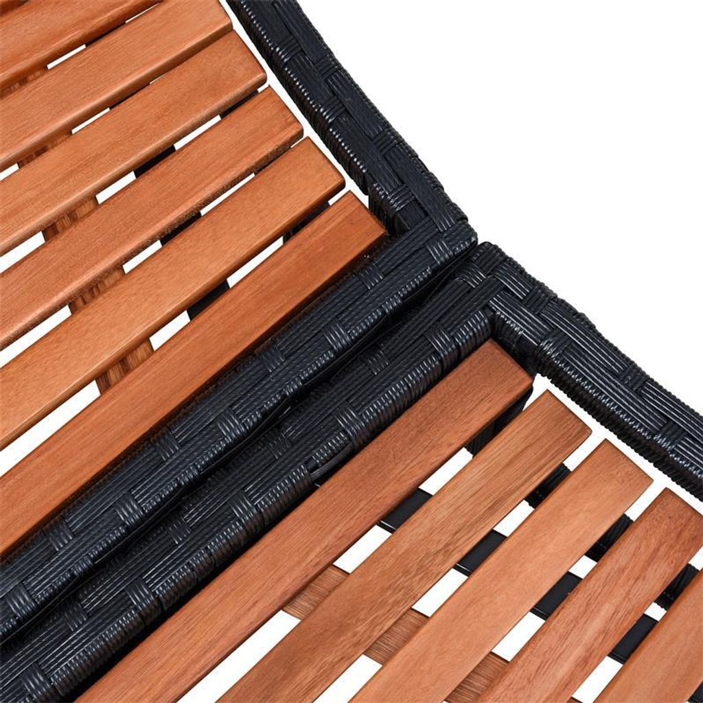 Whirlpool Umrandung Poolumrandung Poolverkleidung Rattan Produktbild 3