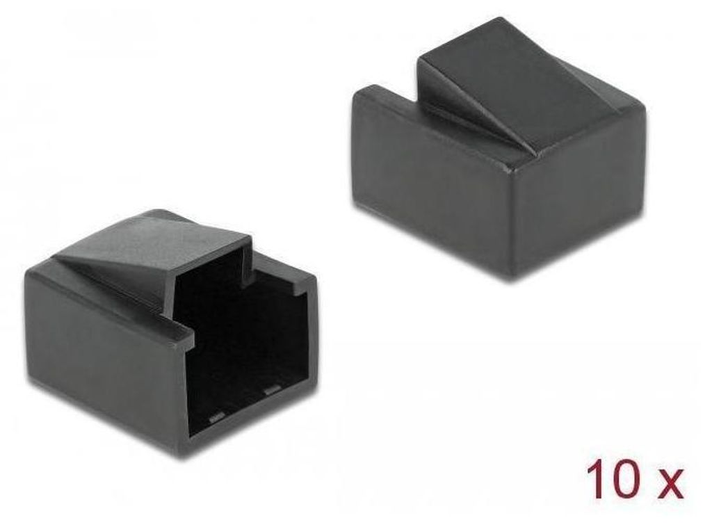 DELOCK Staubschutz für RJ45 Stecker 10 Stück Produktbild 