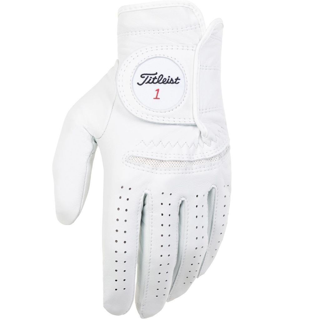 Titleist Permasoft White Linke Hand S Herrenhandschuhe