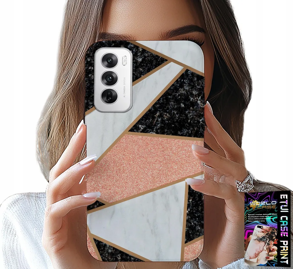 Oppo Reno12 5G Custodia Fashion con Foil: Eleganza Senza Compromessi