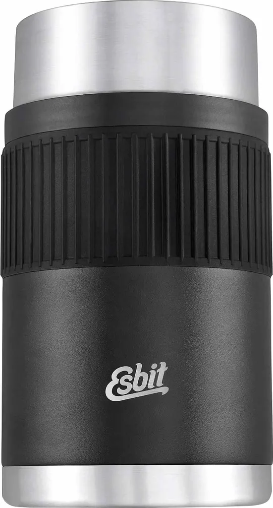 Esbit Sculptor Récipient Isotherme 1L en Acier Inox Noir - Gourde Repas