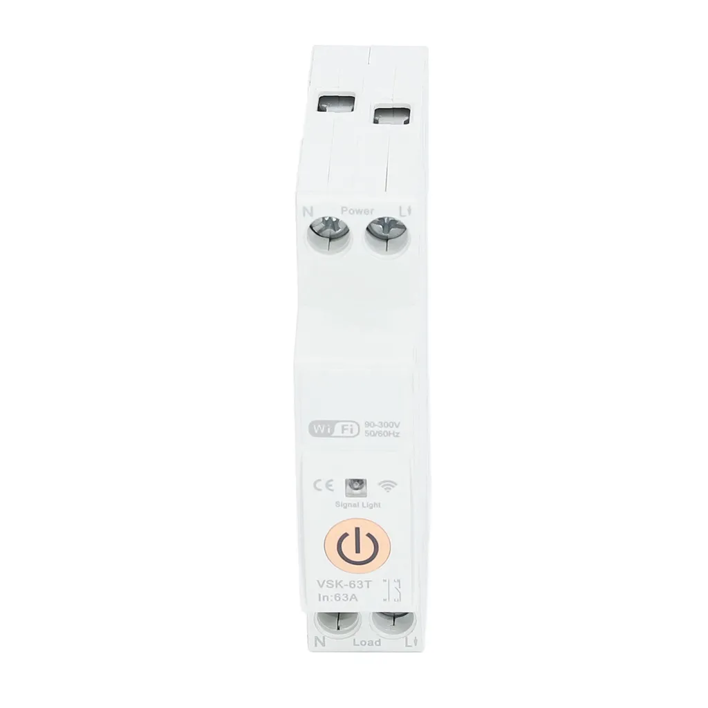 Disjoncteur intelligent WiFi 16A rail DIN pour tableau électrique