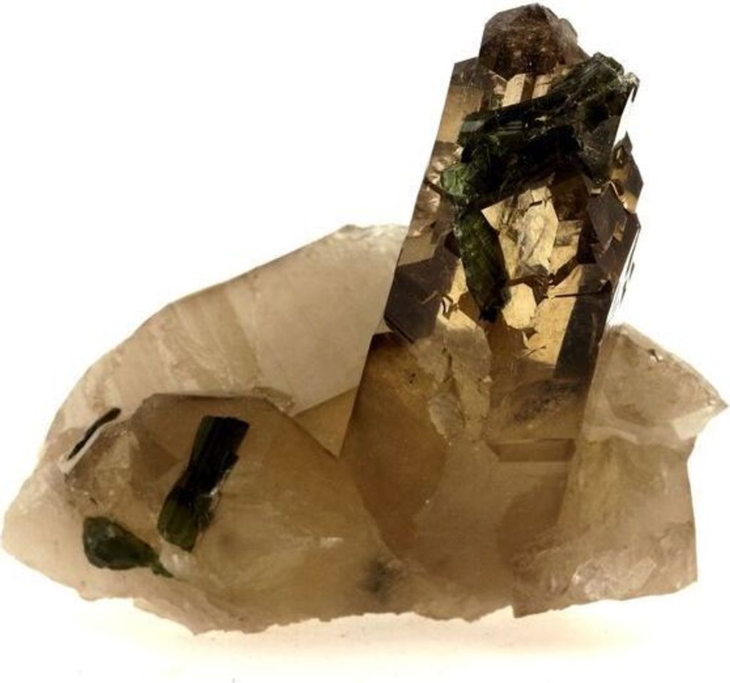 Rauchquarz + Turmalin 841,8 Karat