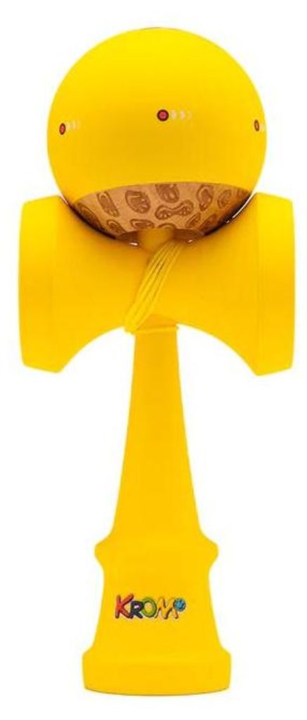 Krom Kendama Kolor Yellow Yellow .