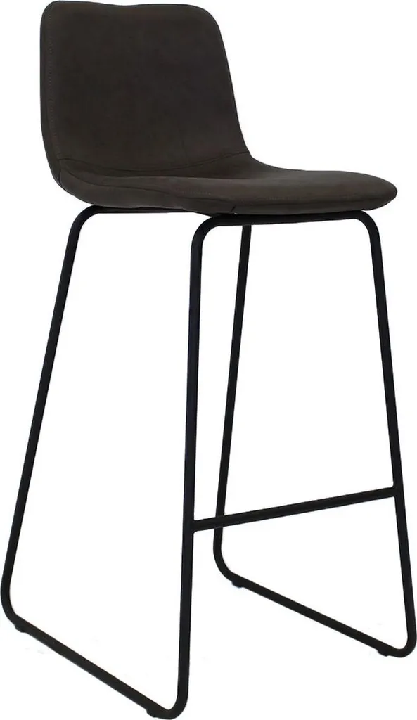 Sgabello Ergonomico Chizo Happyment Antracite con Poggiapiedi