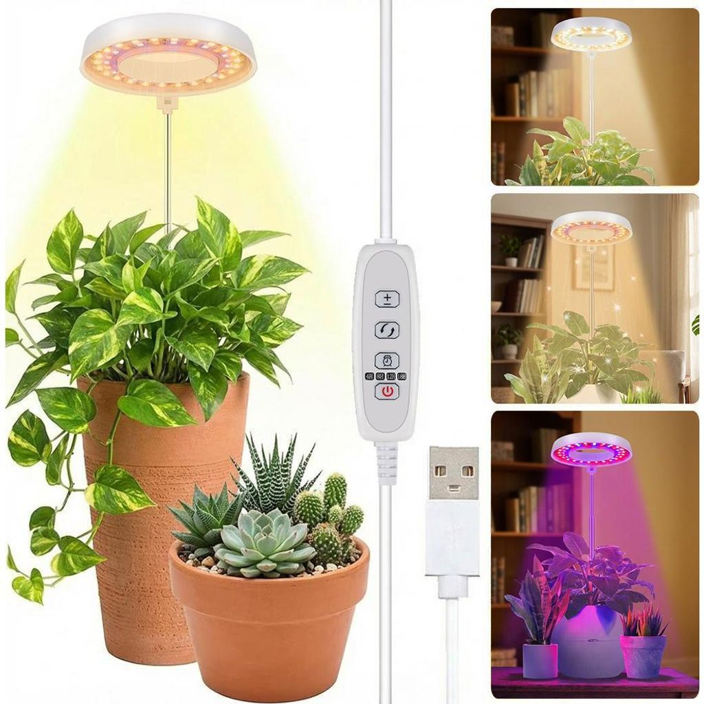 NIKEEYEN Lampada LED Per Acquario Con Clip Potente, Illuminazione RGB Regolabile Con Timer - Foto 10