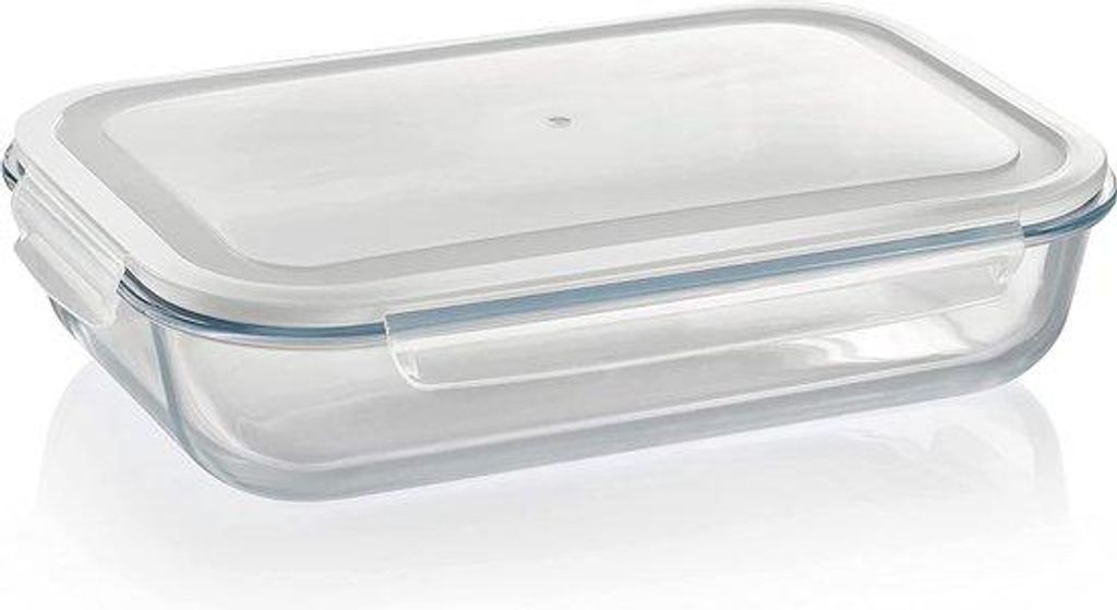Casseruola in vetro XXL con coperchio - vaso per alimenti Immagine del prodotto 