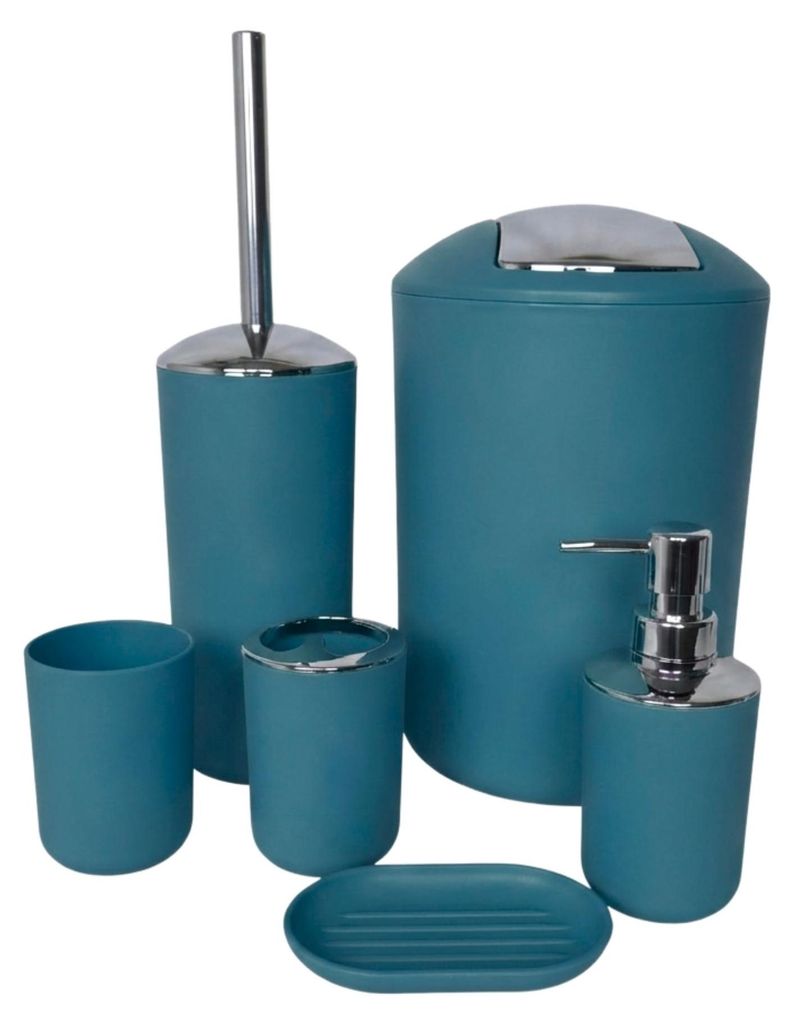 Badset 6-teilig, Badezimmer Zubehörset, Badaccessoires Produktbild 
