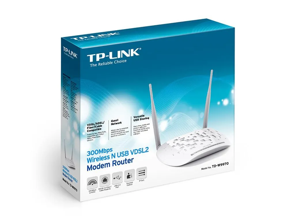 Améliorez votre Connexion Internet avec le Modem Routeur WiFi TD-W9970