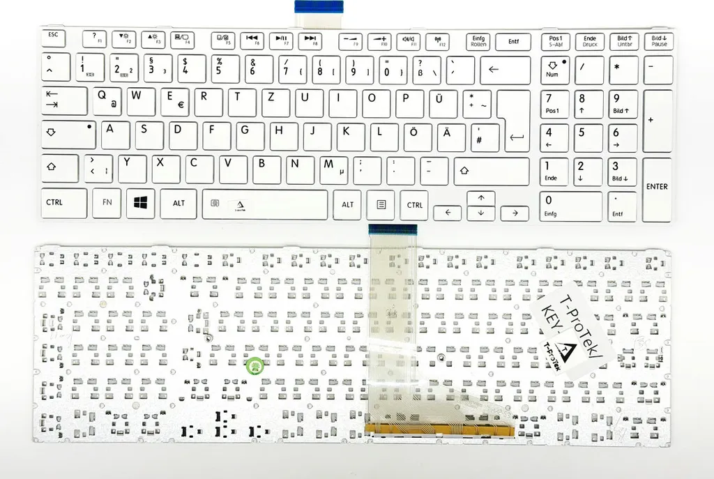 Clavier PC Portable Toshiba Satellite L50-B-2EZ L50-B-2EV Layout DE