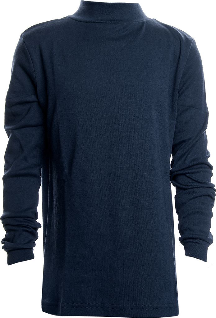 Le Petit Garçon LPG700 Langarm-T-Shirt mit Halbhalsausschnitt für Jungen und Mädchen