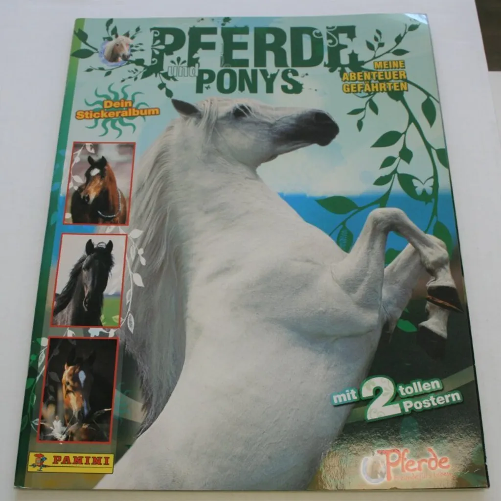 Cadeau Idéal : Album Autocollants Chevaux et Poneys pour Petits Cavaliers