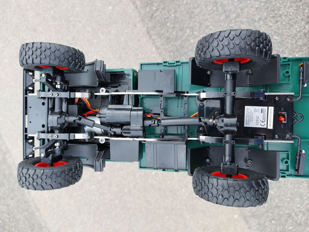 Mercedes-Benz Unimog Basic 4WD 1:12 RTR grün, Produktbild 17