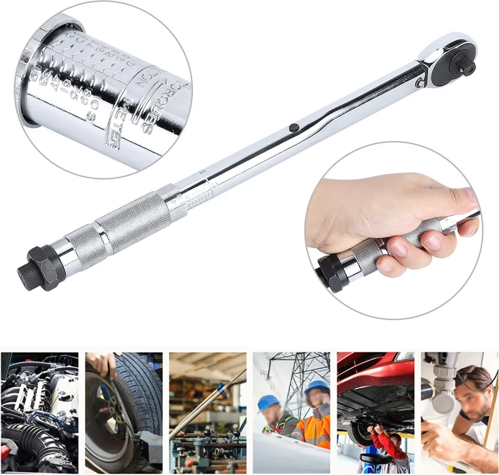 Outil de serrage automobile 3/8 dynamométrique 19-110Nm préréglé