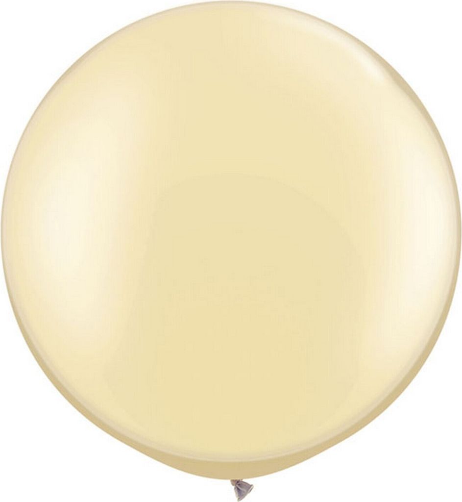 Qualatex Latex-Luftballons, 13 cm, rund, 100 Stück SG4570 (Einheitsgröße) (Elfenbein matt)