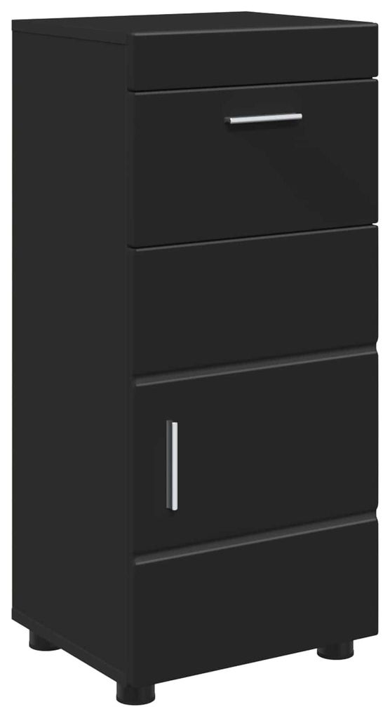 vidaXL Set di armadietti da bagno TULUM Black 37 x 31,5 x Immagine del prodotto 