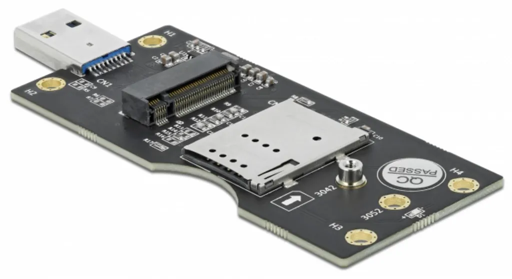 Solution M.2 Key B USB 3.0 pour Connexion Internet Mobile via Carte SIM