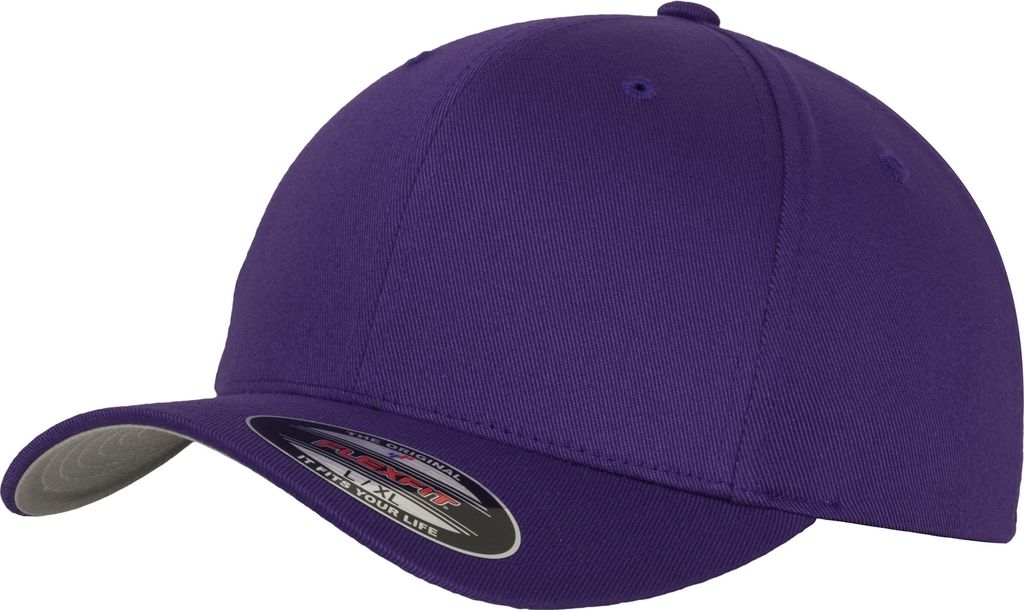 Yupoong Herren Baseball-Kappe Flexfit (2 Stück/Packung) RW6703 (S/M) (Violett)