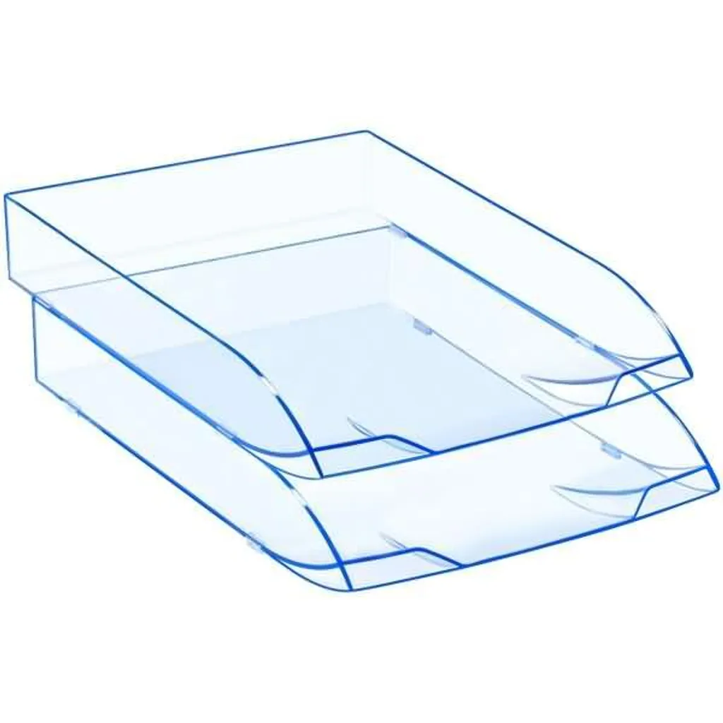 Rangement courrier A4 noir Ice : idéal pour trier vos dossiers de bureau