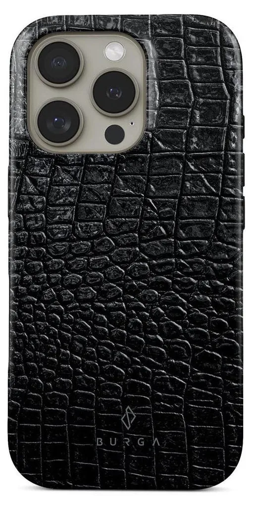 Custodia Burga iPhone 15 Plus Tough MagSafe - Resistenza Schwarz