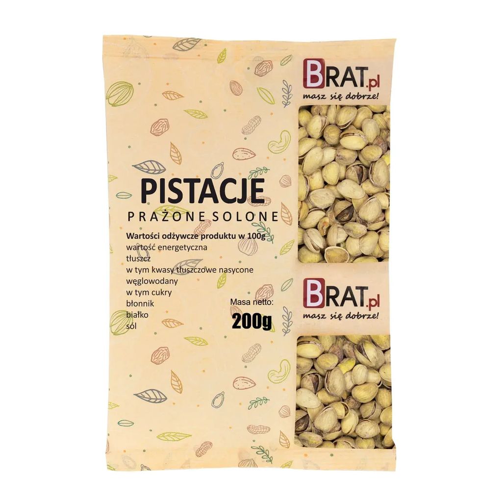 Pražené pistácie 200g Brat.pl Obrázok produktu 