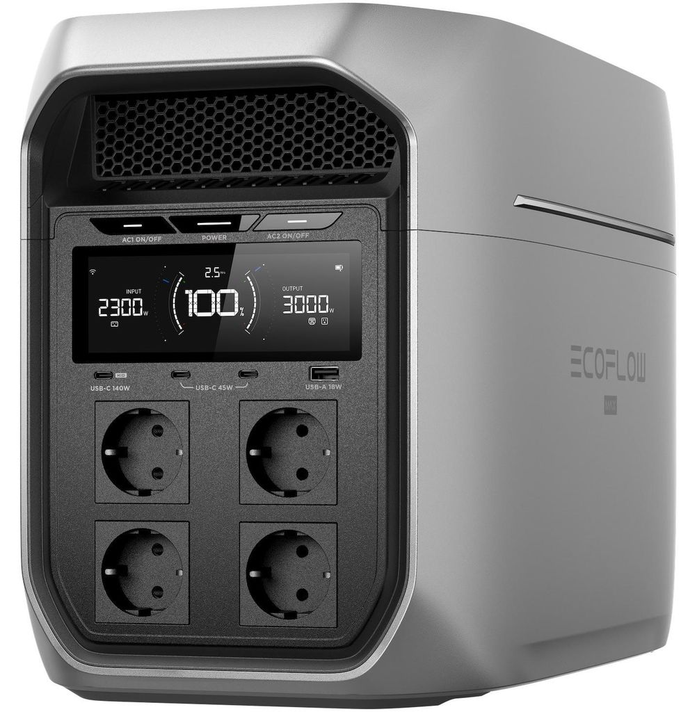 EcoFlow DELTA 3 Max Plus, Lithium-Eisen-Phosphat (LiFePO4), Produktbild 