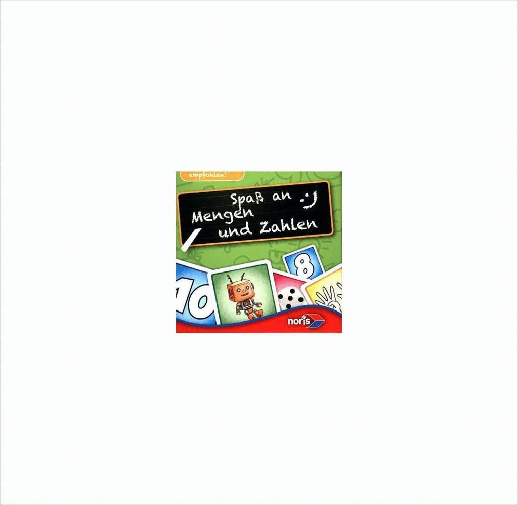 Noris Spiele - Mini Lernspiel Spaß an Mengen & Zahlen Produktbild 