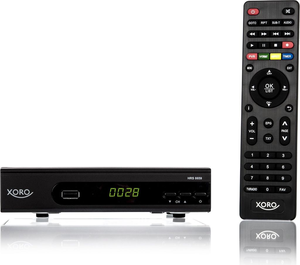 Xoro HRS 8659 digitaler Satelliten-Receiver mit LAN Produktbild 8