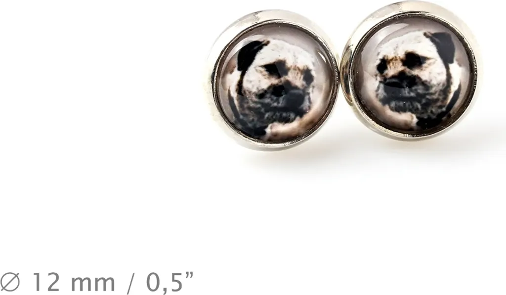 Set Gioielli Border Terrier con la Tua Foto: Art-Dog Collana + Orecchini