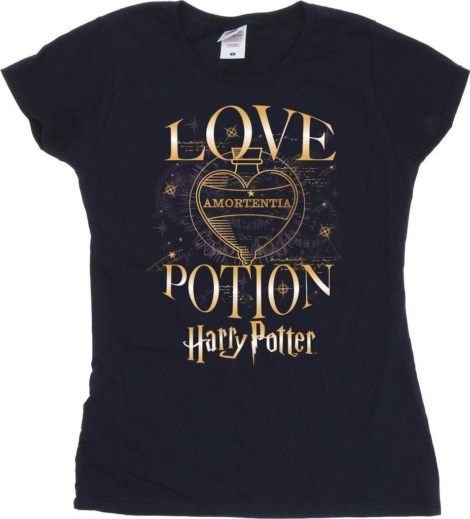 Harry Potter - T-Shirt für Damen BI54012 (M) (Marineblau)
