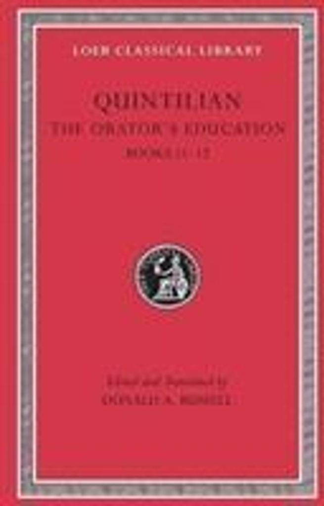 Orators Education Volume V Books 1112 – Lingua: Inglese