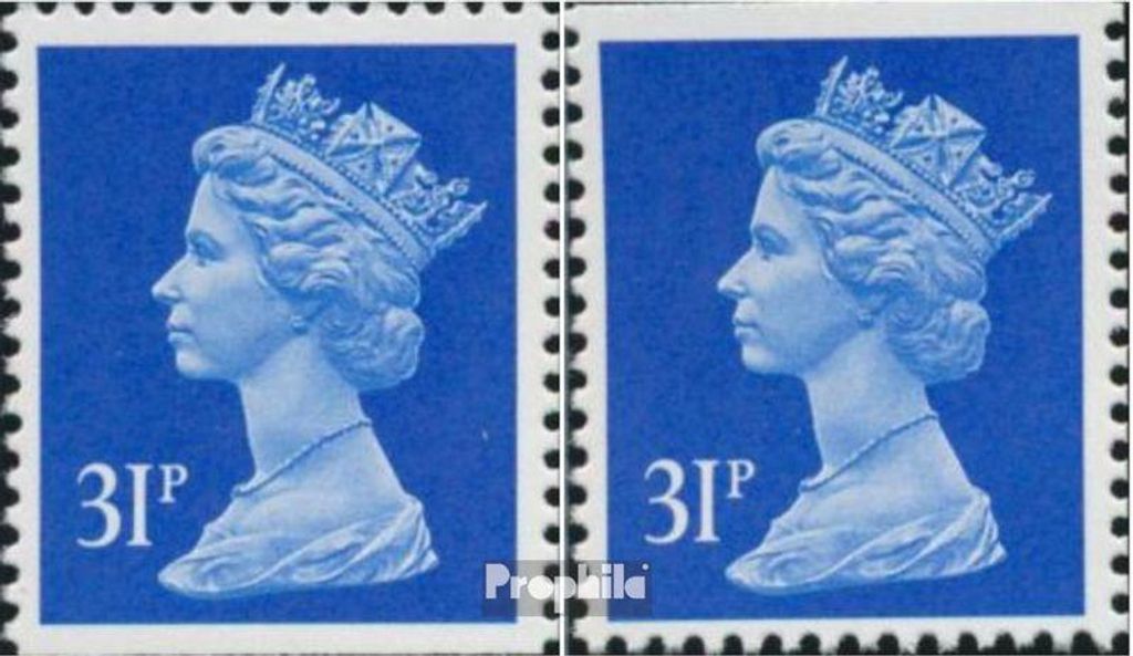 Briefmarken Großbritannien 1990 Mi 1295Do,1295Du (kompl.Ausg.) postfrisch Elizabeth II.