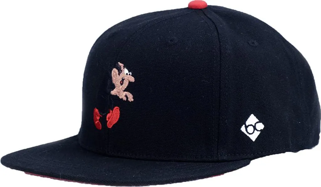 BAVARIAN CAPS Gargamel Schwarz Snapback - 100% Cotone Premium